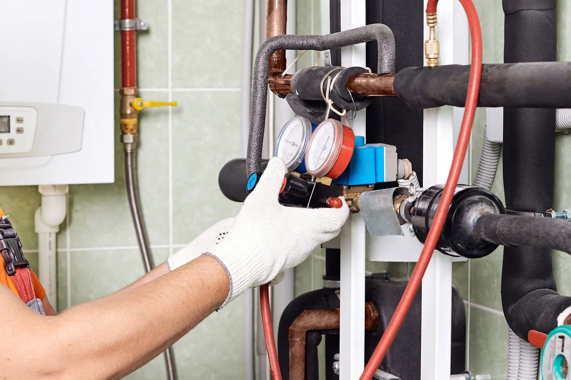 Plumbing system installation
